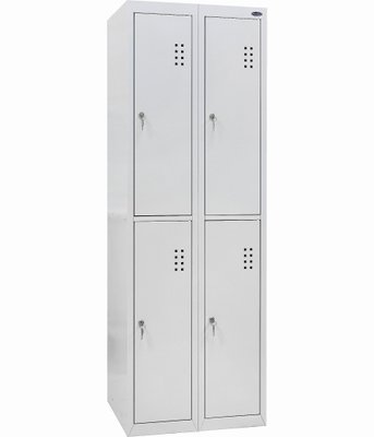 Одежный металлический шкаф ШО-300/2-4 8128 фото