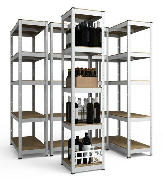 Стелаж металевий Бюджет 1800*900*400 М 5МДФ met0037-004 фото