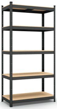 Стеллаж металлический Бюджет 1800*1000*400 М 5ДСП met0149 фото