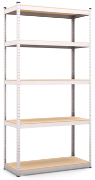 Стелаж металевий Стандарт 1800*900*400 О 5ДСП met0251 фото